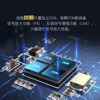 COMFAST CF-WR765AC千兆WiFi信号放大器家用1200M双频5G无线路由器大功率覆盖增强扩大无线中继器