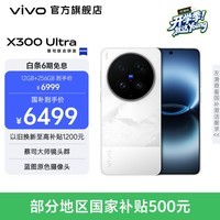 vivo X300 Ultra 蔡司大师镜头群 蓝图原色摄像头 2K蔡司大师色彩屏 新品拍照手机 银调 16GB+512GB 官方标配