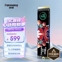 梵想（FANXIANG）512GB SSD固态硬盘 M.2接口NVMe协议 精选TLC颗粒 一体机台式机笔记本电脑AI PC存储配件 S500Pro