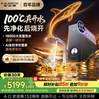 史密斯(A.O.SMITH)佳尼特加热净水器 蓝鲸净热2.0 Ultra1000G直饮一体机厨房专用台下用净水机 冠军之选CDR2500S2
