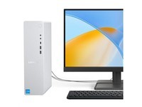 联想（Lenovo）天逸510S尊享版商务办公台式机电脑主机(14代i5-14400 16G 1TB SSD win11)23.8英寸