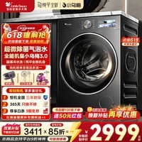 小天鹅（LittleSwan）小乌梅3.0滚筒洗衣机全自动10公斤家用大筒径洗烘一体机纯平全嵌AI智投超微气泡水小钢炮 家电补贴 【3.0标准版】超微气泡水纯平嵌VE40 滚筒单洗