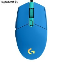 罗技(G)【整箱15只发货】G102 游戏鼠标 蓝色 RGB鼠标 吃鸡鼠标 绝地求生 轻量化设计
