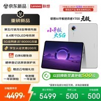 联想(Lenovo)拯救者Y700无极新款8.4英寸OLED屏Pad全网通5G可插卡小平板电脑OLED屏12+256G白国家补贴教育优惠