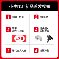 小牛电动【直播间抽2000免单】上海】NST One 电动自行车新国标铅酸电池智能通勤代步自行车 到店选色