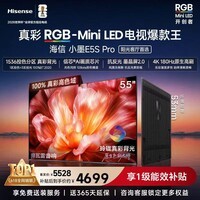 海信(Hisense)电视小墨E5S Pro 55吋 RGB-MiniLED玲珑真彩背光 信芯芯片 墨晶屏高刷超薄小墨E5QPRO升级 55英寸