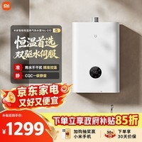 米家【静音恒温S10】16升一级静音燃气热水器 家用天然气智能上门安装以旧换新MJ05