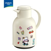 乐唯诗（LOVWISH）保温壶2025新款家用保温水壶宿舍大容量暖壶保温暖瓶热水瓶开水壶 如意保温壶【按压款】米白色1000ml
