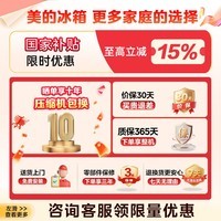 美的(Midea)220L三开多门小冰箱一级能效节能低噪小型租房宿舍办公小户型家用客厅电冰箱以旧换新国家补贴 MR-231T 极地白