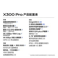 vivo X300 Pro 卫星通信版 12GB+512GB 简单白 【通讯】蔡司2亿APO超级长焦 蓝图影像双芯 拍照 AI手机