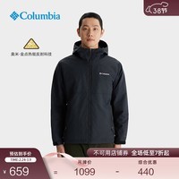 Columbia哥伦比亚户外男女金点热能保暖运动旅行徒步外套XE8964 010 黑色 L (180/100A)
