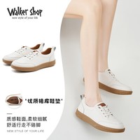 Walker Shop奥卡索复古小白鞋女鞋春夏时尚德训鞋女士运动休闲板鞋女V141001