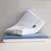 2代升级Pro朵朵记忆棉枕慢回弹零压力枕床上用品一只装 2代Pro 双拼芯42*70*6cm低枕 单只