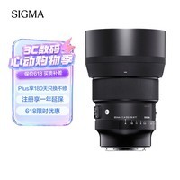 适马(SIGMA)Art 85mm F1.4 DG DN 全画幅微单 大光圈定焦镜头 人像肖像特写(索尼E卡口)