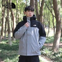 北面(The North Face)秋冬新品北面锋衣男户外拒水保暖抓绒内胆三合一冲锋衣89YX/89ZP 89ZP/K1C L