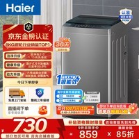 海尔(Haier)波轮洗衣机全自动 8KG小型家用洗脱一体机 宿舍出租房单脱水 以旧换新一级能效 家电换新补贴Z10D0 8KG销冠丨金榜认证丨超净洗 波轮