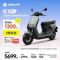 九号（Ninebot）智能电动摩托车E80c MK2全速真续航铅酸【门店自提】 到门店选颜色