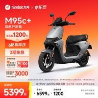 九号(Ninebot)电动摩托车远航家M95c+全速真续航铅酸【门店自提】 到门店选颜色