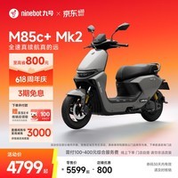 九号（Ninebot）【千玺同款】M85c+ Mk2 电动摩托车 智能智驾 长续航【门店自提】 到门店选颜色