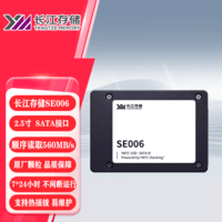 长江存储 YANGTZE MEMORY 480G 国产企业级固态硬盘 2.5 寸 SATA接口 适应国产化信创服务器 SE006系列