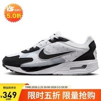 耐克NIKE休闲鞋女气垫AIR MAX SOLO运动鞋FN0784-101白黑36.5