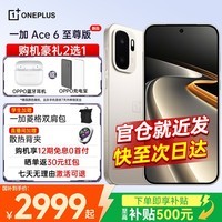 一加Ace6 至尊版 【补贴立减15%】天玑9500旗舰芯 165Hz京东方屏幕 oppo智能学生游戏电竞新品5G手机 金属风暴 12GB+256GB 官方标配【原装豪礼+晒单红包】