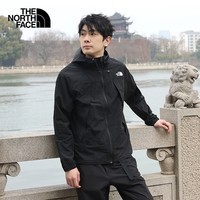 北面（The North Face）春夏北面夹克男款户外防风防泼水运动休闲外套8ESR JK3 M
