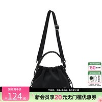 Champion冠军腋下包2025春季新款粉色单肩斜挎包糯糯棉花云朵包夏 黑色 均码