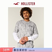 HOLLISTER25夏季经典LOGO棉质短袖T恤男装323-5368 迷彩 XS (170/84A)