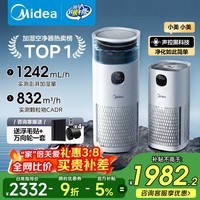 美的（Midea）【无雾加湿器】R8空气净化器加湿一体鼻炎家用甲醛数显除烟味异味过敏原吸猫毛空气净化机