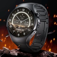 华为（HUAWEI）【高端新品】华为手表WATCH5智能运动腕表AI指尖血氧健康监测独立通话血压血糖评估情人节生日礼物 【男神高定】46mm苍穹黑+定制黑色钛金属表带 2025年旗舰时尚新款