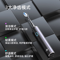 博皓（prooral）电动牙刷新一代扫振智能成人牙刷深度清洁牙齿 3档模式净齿护龈 送学生情侣款生日礼物 LS-1 浪漫紫（标配4支刷头）