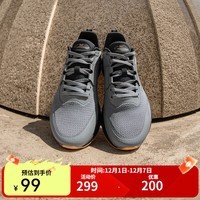 361°运动鞋男鞋【飞翼4.0】秋季新款Q弹缓震耐磨跑步鞋男 石墨灰/曜石黑【春季密网】 39