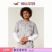 HOLLISTER25夏季经典LOGO棉质短袖T恤男装323-5368 迷彩 XL (180/116A)