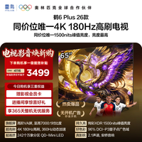 FFALCON雷鸟电视【65鹤6 Plus 26款】 65英寸 高阶VA QD-MiniLED 万象分区 360Hz高刷 65R69A Plus 65英寸 平板电视 65R69A PluS