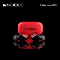 诺岱音响/Noble 莫扎特 Fokus Amadeus 真无线蓝牙耳机 三层振膜动圈单元 长续航蓝牙5.4 入耳式耳机 红色