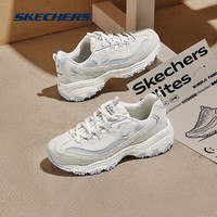 斯凯奇（Skechers）（Skechers）奶茶熊3代丨老爹鞋新款女鞋海盐秋冬熊猫鞋运动休闲 896276仙芋奶冻/NTGY 36