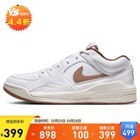 Jordan女休闲鞋乔丹 防滑耐磨 STADIUM 90低帮运动鞋FB2269-121白棕36