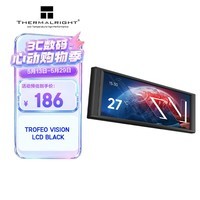 利民（thermalright）TROFEO VISION LCD BLACK纵横视界 6.86英寸长条磁吸屏幕 IPS全彩液晶屏 TV LCD BLACK