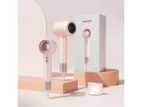 康夫（CONFU）高速护发吹风机中空无叶家用大功率风力等离子电吹风筒圣诞新年礼物送女友F9粉国家补贴