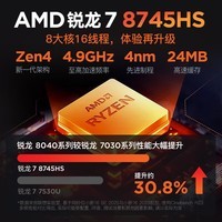 联想(lenovo)小新Pro16 2025笔记本电脑AI元启超能本补贴20%GT锐龙版可选 高性能昭阳X轻薄办公学生手提游戏本 R7-8745HS 16G 512G | 小新16 可选2.8K超清屏 精装升级 满血性能显卡