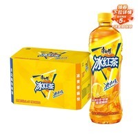 康师傅 冰红茶 柠檬味茶饮料 整箱量贩装 500ml*15瓶 热门商品
