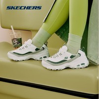 斯凯奇（Skechers）奶茶熊3代丨老爹鞋新款女鞋海盐春夏熊猫鞋运动休闲鞋 896276薄荷奶冻/WMNT 36