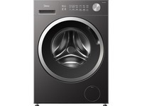 美的（Midea）滚筒洗衣机全自动10kg家用大容量快净2.0科技1.21高洗净比一级能效省水省电变频电机 MG10V56T 滚筒单洗