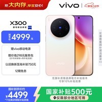 vivo X300 12GB+512GB 幸运彩 蔡司2亿超级主摄 蔡司APO超级长焦 5年持久流畅OriginOS 6 拍照 AI手机