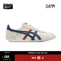 Onitsuka Tiger鬼塚虎男鞋 慢跑鞋透气轻便男女款运动休闲鞋RUNSPARK  白色/藏青色(1183B480-107) 42