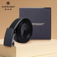 喜来登（SHERIDAN）皮带男士 新款 自动扣商务腰带休闲裤带精致礼盒装 NL521552S