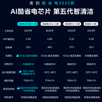 美的（Midea）酷省电 空调挂机 新一级能效变频冷暖节能省电防直吹 壁挂式空调  以旧换新  大1.5匹 一级能效 酷省电2025款