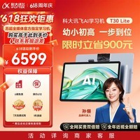 科大讯飞AI学习机T30 Lite 12.5英寸护眼大屏学生平板 中高考同源技术 星火+DeepSeek双AI模型 8+512G 