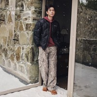 Abercrombie & Fitch【李现同款】男装25秋冬美式经典工装休闲裤降落伞裤130-5185 迷彩 34 /32 (180/86A)